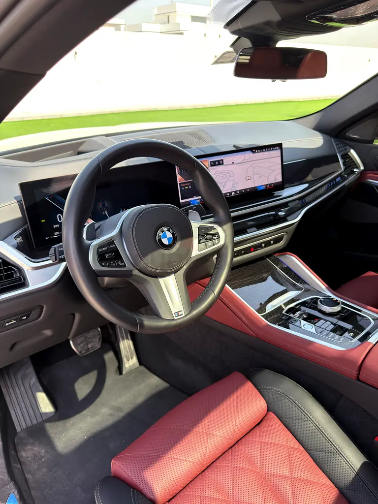 BMW X6 40i M Sport Pro | High Specs | GCC | Agency Warranty  Service | No Accidents | No Paint - Image 9