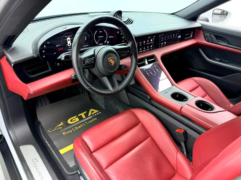 2022 Porsche Taycan 4S, 2027 Porsche Warranty, Full Porsche Service History, Fully Loaded, GCC - Image 11