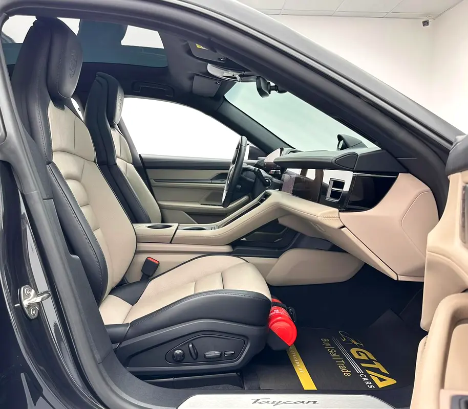 2025 Porsche Taycan, Jan/2027 Porsche Warranty, Excellent Condition, GCC - Image 13