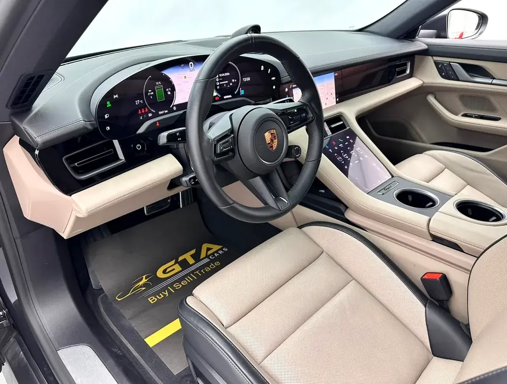 2025 Porsche Taycan, Jan/2027 Porsche Warranty, Excellent Condition, GCC - Image 9