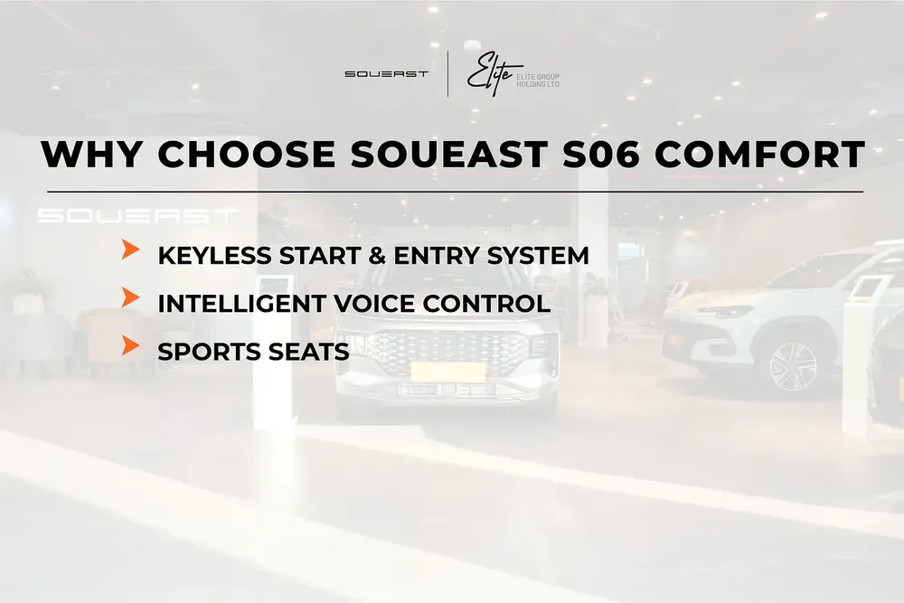 2026 BRAND NEW SOUEAST SO6 COMFORT | 6 YEARS WARRANTY | 5 YEARS ROAD SIDE ASSISTANCE - Image 15