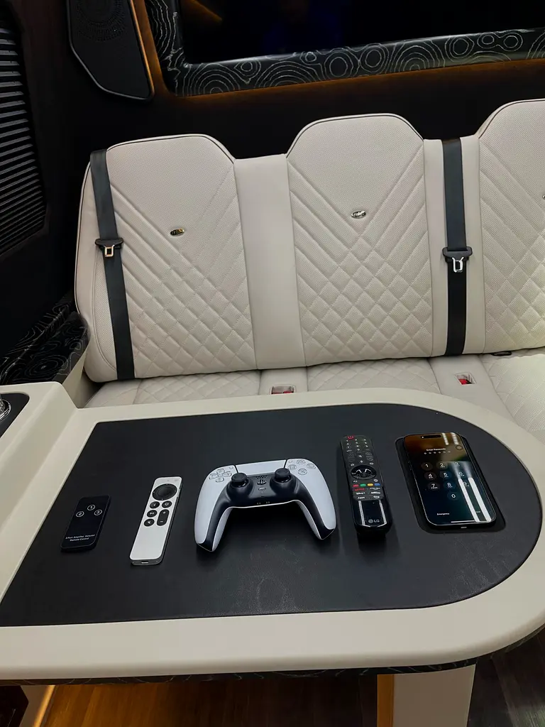 2024 VVIP MERCEDES SPRINTER with Bathroom, Additional AC and Air Suspension - 2 Years Warranty VLINE - Image 11