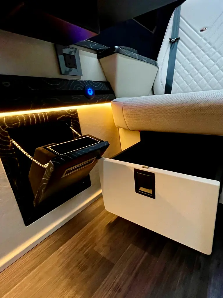 2024 VVIP MERCEDES SPRINTER with Bathroom, Additional AC and Air Suspension - 2 Years Warranty VLINE - Image 14