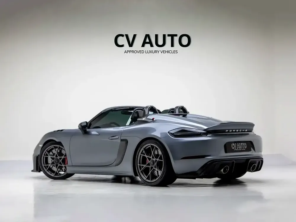 2025 Porsche | Boxster Spyder | RS Weissach | GCC Specs | With Warranty - Image 4