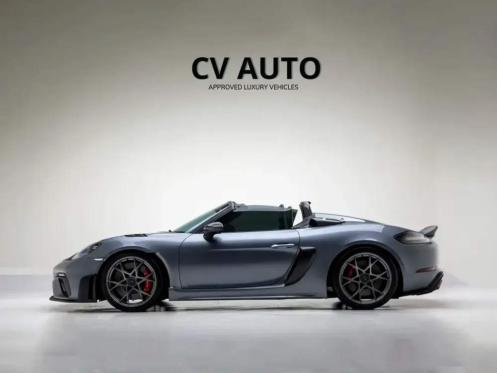 2025 Porsche | Boxster Spyder | RS Weissach | GCC Specs | With Warranty - Image 7