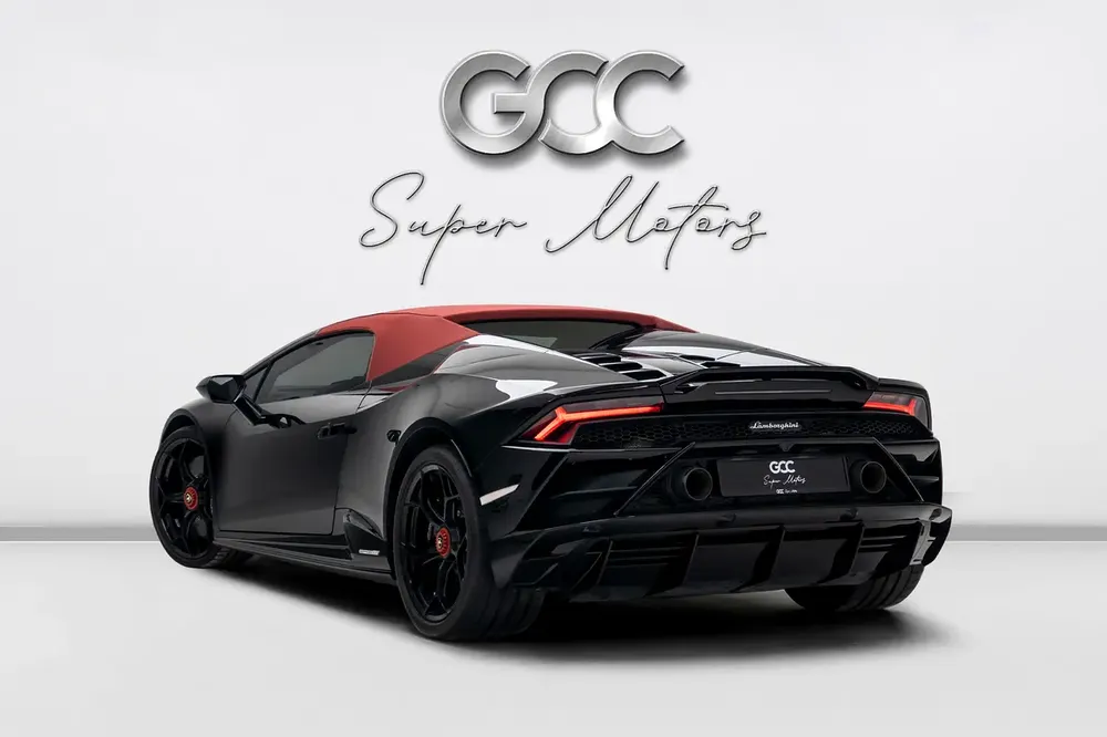 GCC SPECS ULTIMATE MOTORS WARRANTY/SERVICE - 2023 LAMBORGHINI HURACAN EVO SPYDER - Image 4