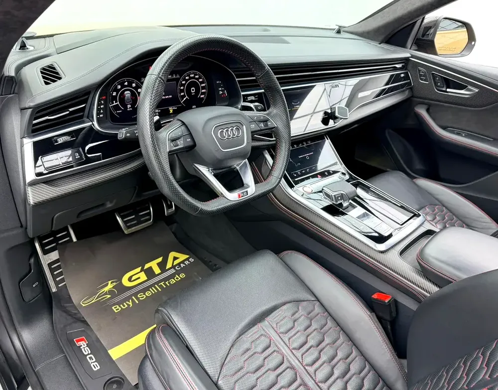 2020 Audi RSQ8 4.0TFSI Quattro, Warranty, Carbon Fiber Package, Excellent Condition, GCC - Image 10