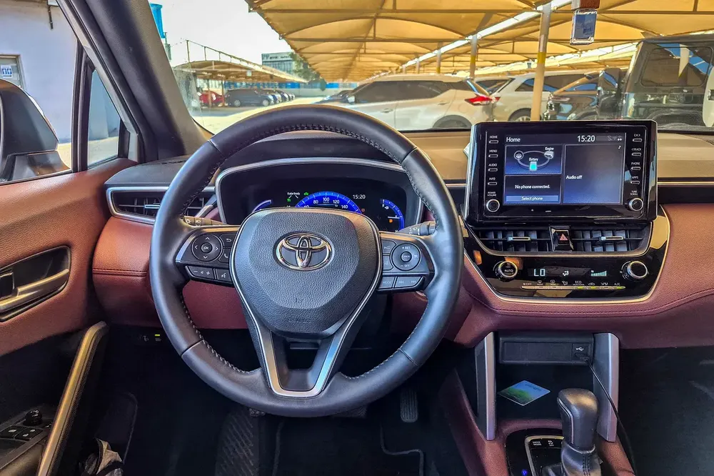 AED 1413/month | 2024 Toyota Corolla Cross  | GCC Specs | Ref#414543 - Image 10