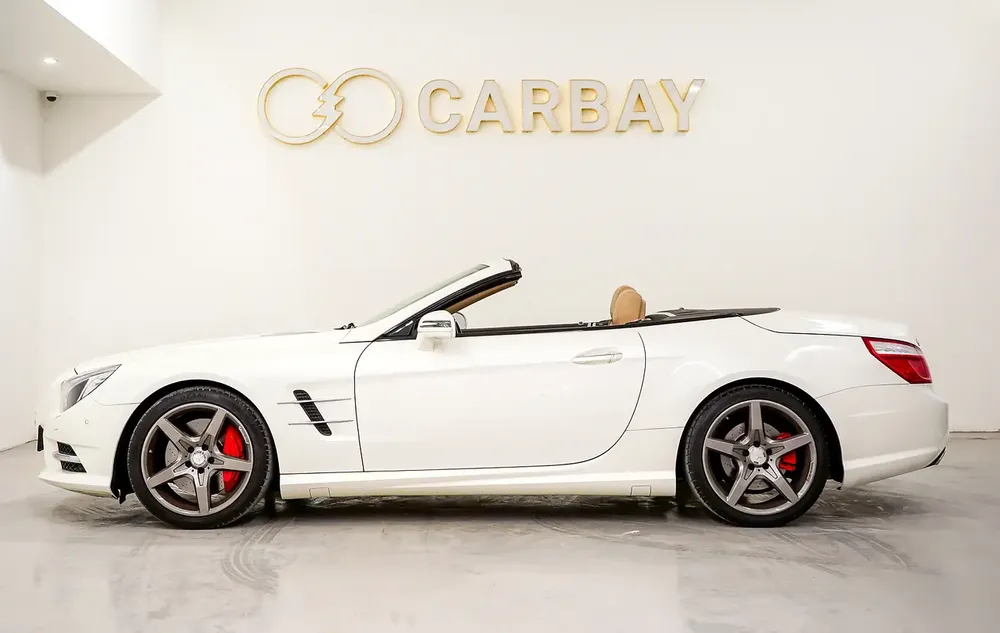 AED 3069 PM | MERCEDES BENZ SL400 AMG 2016 | PRISTINE CONDITION | 1 YEAR WARRANTY | GCC - Image 5
