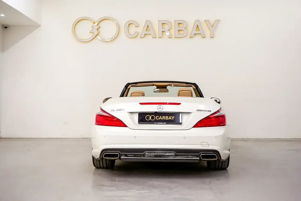 AED 3069 PM | MERCEDES BENZ SL400 AMG 2016 | PRISTINE CONDITION | 1 YEAR WARRANTY | GCC - Image 7