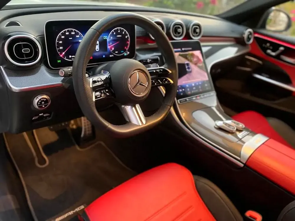Mercedes C180 2022 GCC Stadard Get it 0% D/P EMI Starts  2150 Aed Insurance Registration free - Image 9