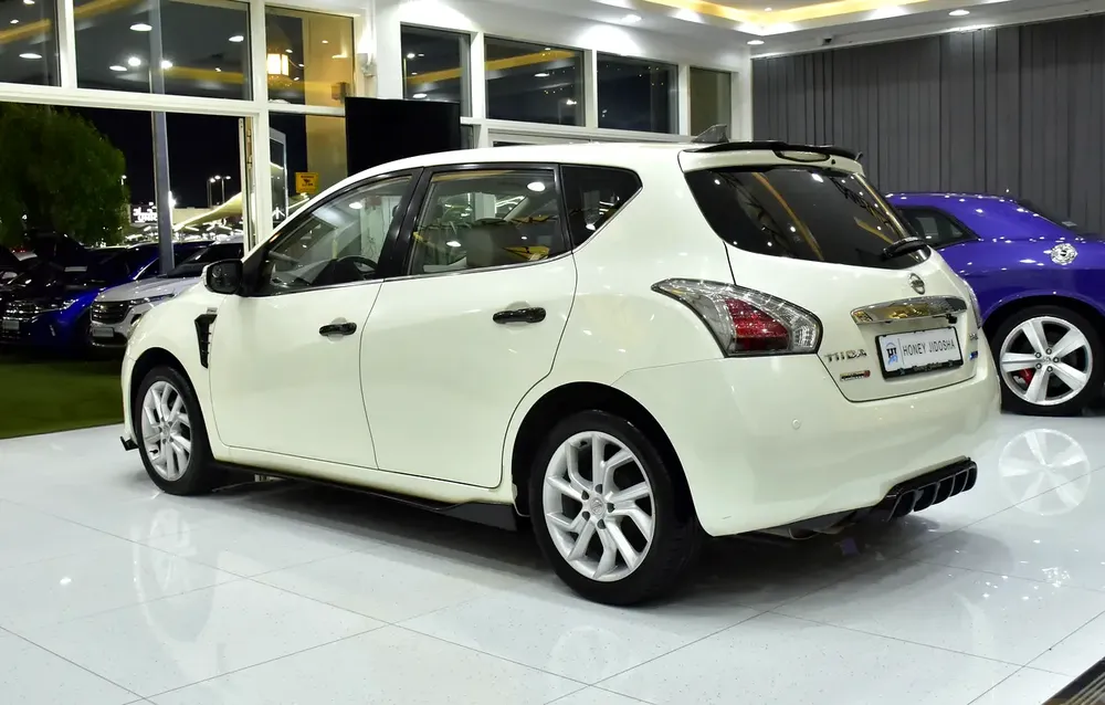 EXCELLENT DEAL for our Nissan Tiida SL 1.8L ( 2016 Model ) in White Color GCC Specs - Image 7