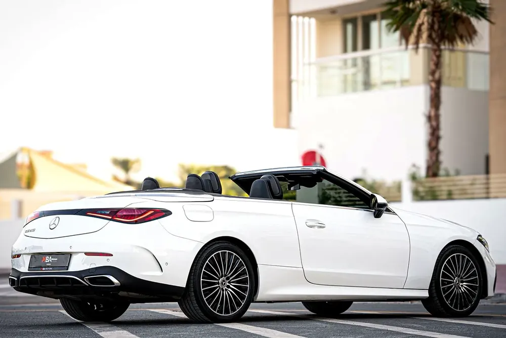 2024 | Mercedes CLE200 Cabriolet | Red Roof | Low Mileage | 2KEYS | White - Image 4