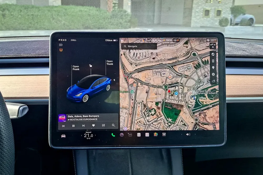 AED 988/month | 2021 Tesla Model 3  | GCC Specs | Ref#456640 - Image 13