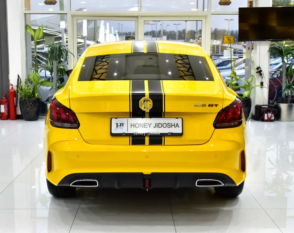 AED 618 EMi for 5Yrs | MG GT ( 2023 Model ) in Yellow Color GCC Specs - Image 5