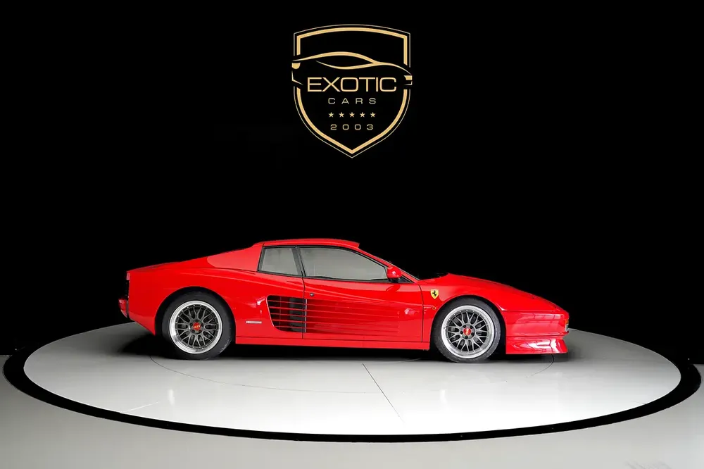 1991 FERRARI TESTEROSSA | POP UP HEADLIGHTS | ROSSA CORSA RED EXTERIOR - Image 4