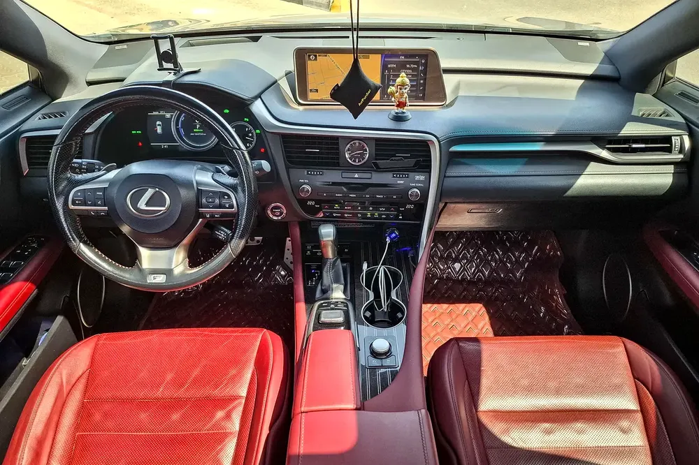 AED 2505/month | 2017 Lexus RX-Series RX 450h F Sport | GCC Specs | Ref#452435 - Image 9