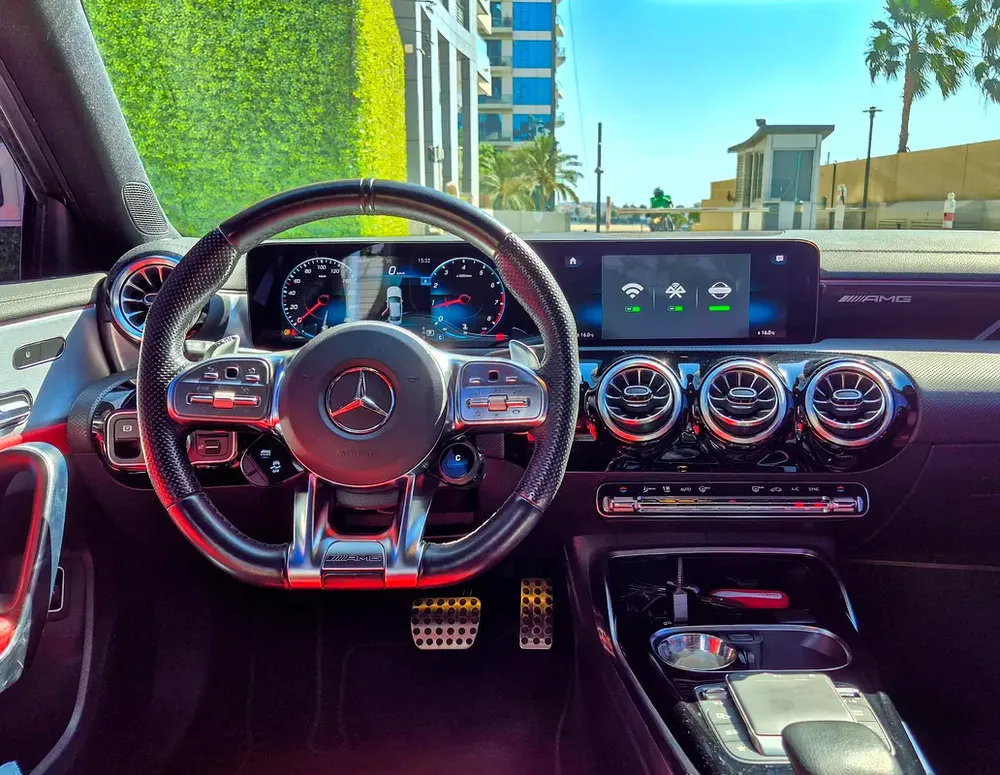 AED 2052/month | 2021 Mercedes-Benz A-Class A 35 AMG | GCC Specs | Ref#463036 - Image 10