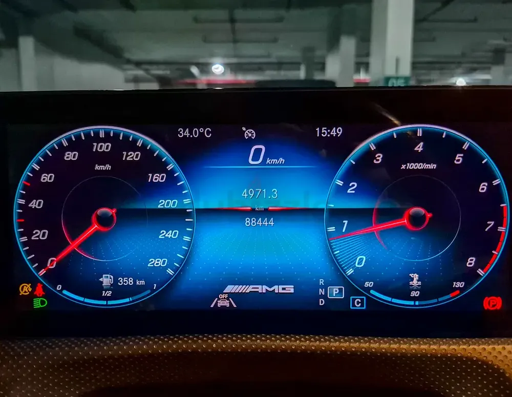 AED 2052/month | 2021 Mercedes-Benz A-Class A 35 AMG | GCC Specs | Ref#463036 - Image 17