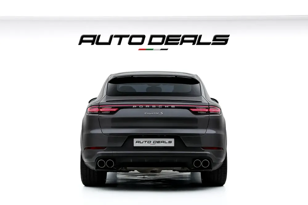 2021 Porsche Cayenne S Coupe | GCC Specs | Under Warranty | Service Contract | Perfect Condition - Image 5