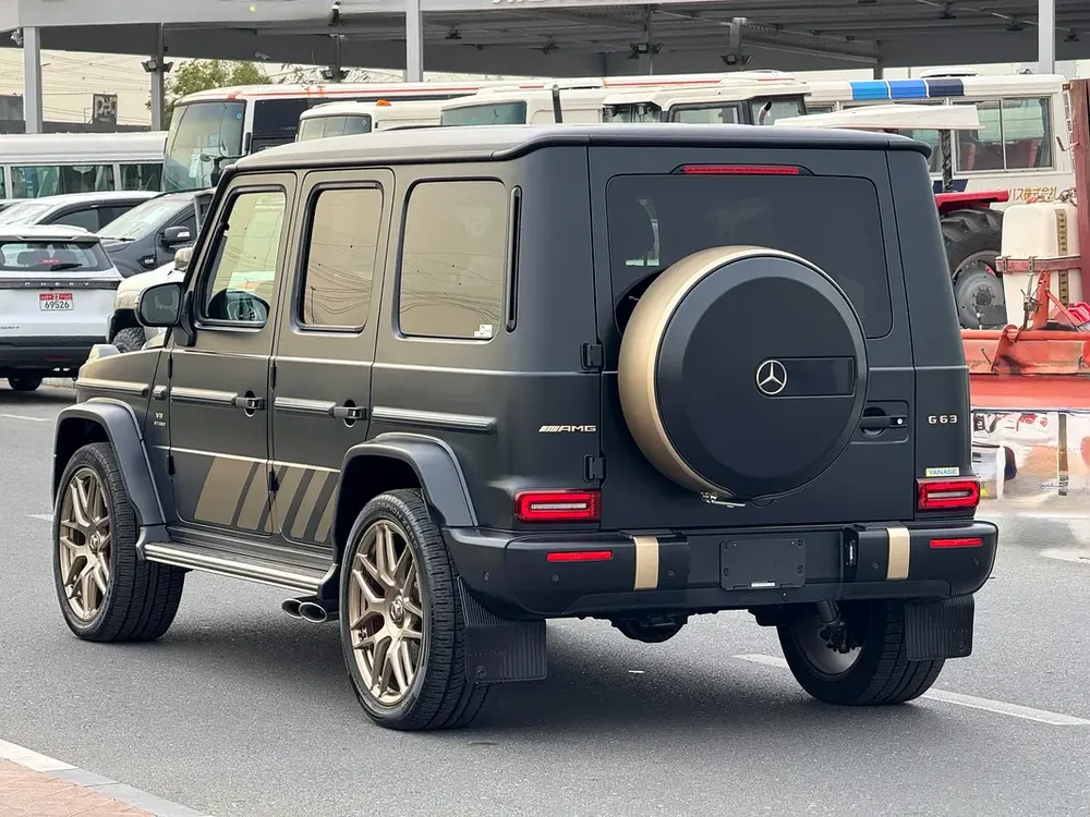 MERCEDES BENZ G63 GRAND EDITION AUCTION GRADE 4.5/A ALL ORIGINAL PAINT LIKE BRAND NEW CAR - Image 6