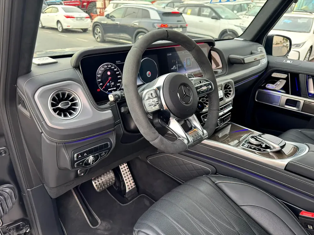 MERCEDES BENZ G63 GRAND EDITION AUCTION GRADE 4.5/A ALL ORIGINAL PAINT LIKE BRAND NEW CAR - Image 8