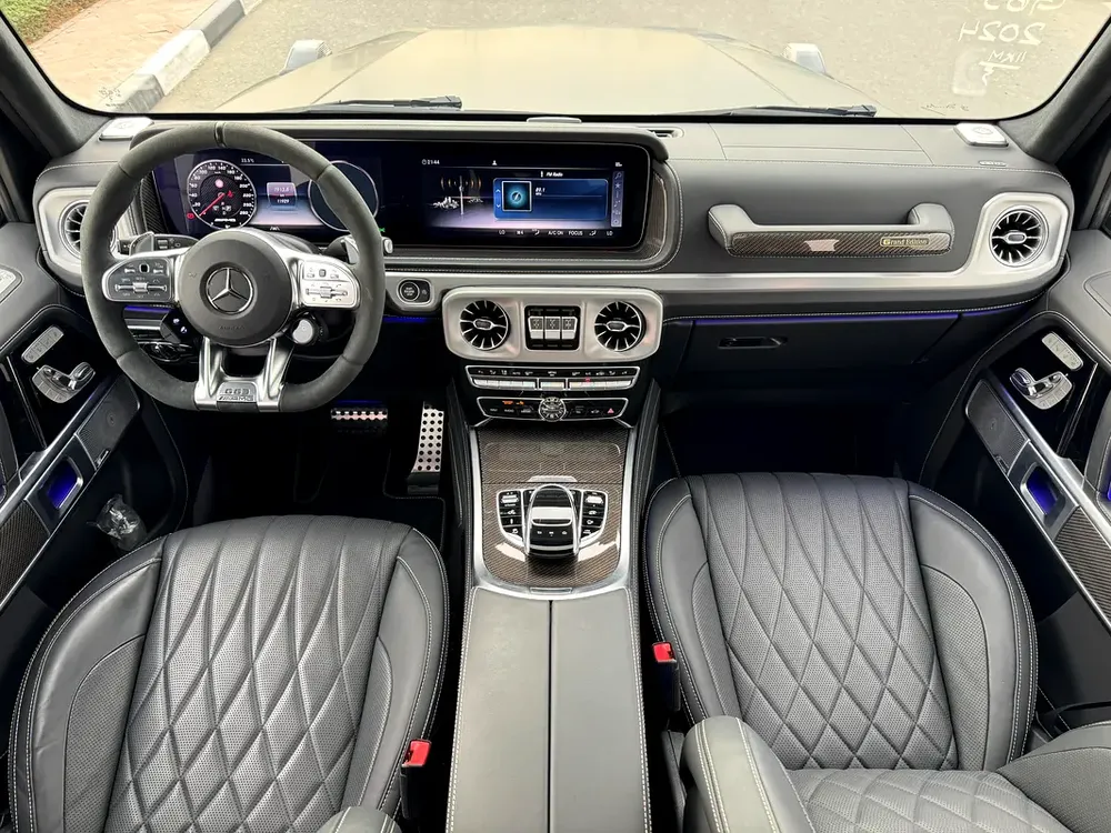 MERCEDES BENZ G63 GRAND EDITION AUCTION GRADE 4.5/A ALL ORIGINAL PAINT LIKE BRAND NEW CAR - Image 9
