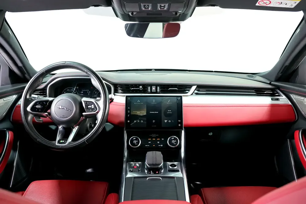 Jaguar XF R Sport-Al Tayer Full Service History-Red/Black Full Leather Interior-Premium Sound System - Image 10