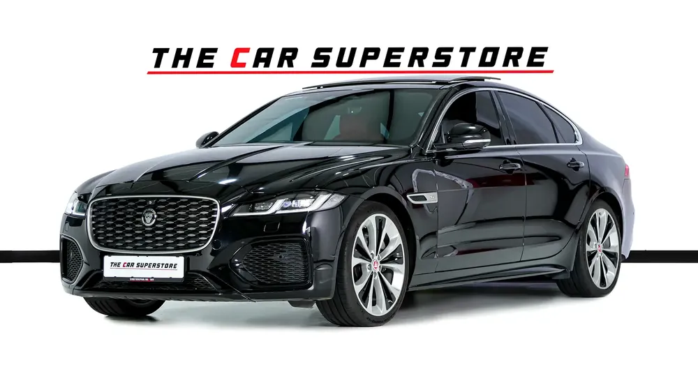 Jaguar XF R Sport-Al Tayer Full Service History-Red/Black Full Leather Interior-Premium Sound System - Image 4