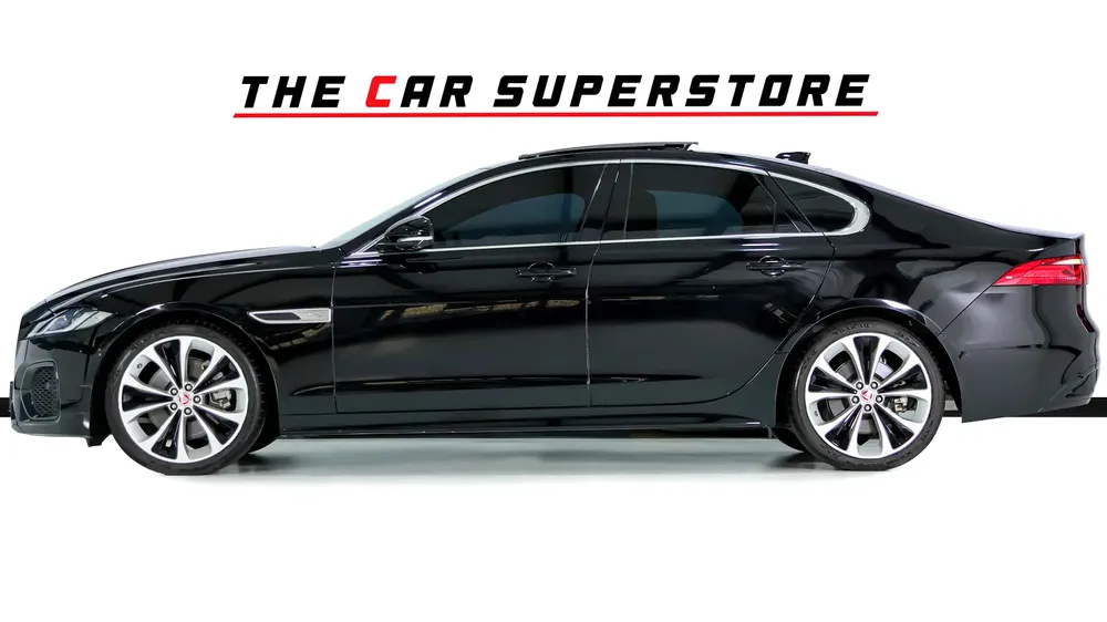 Jaguar XF R Sport-Al Tayer Full Service History-Red/Black Full Leather Interior-Premium Sound System - Image 5