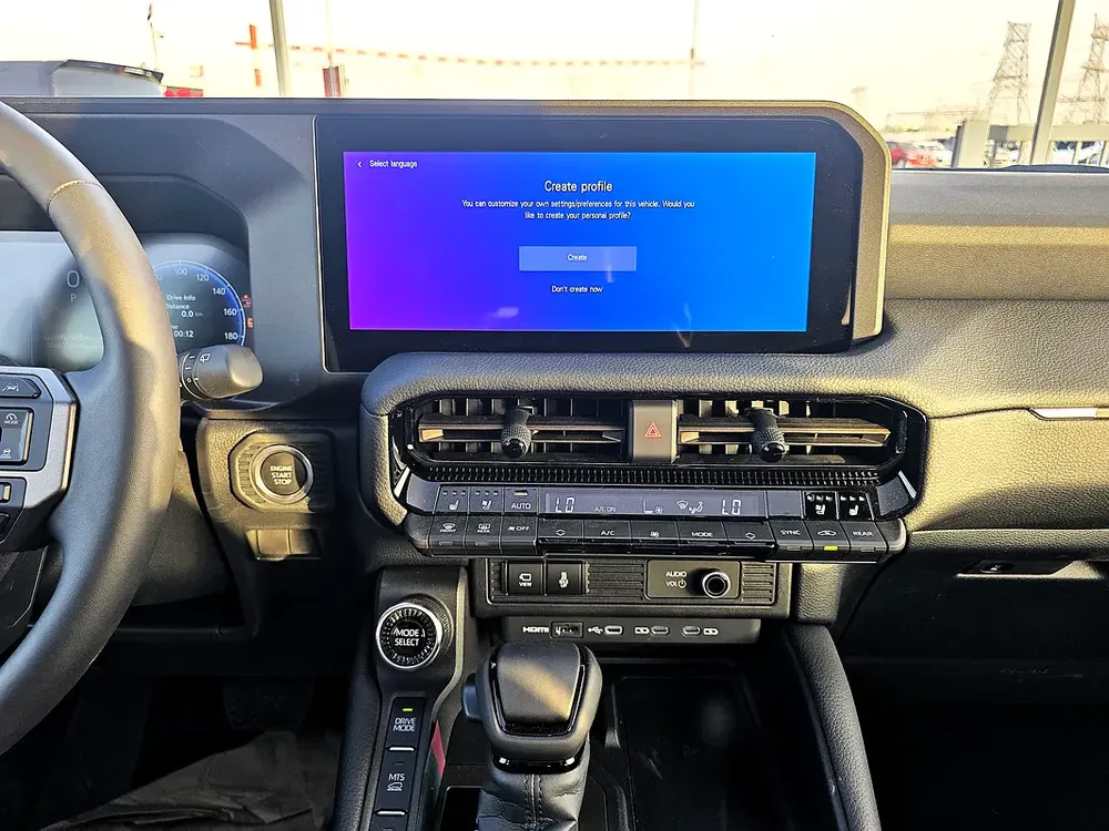 Toyota Prado Adventure 2.8l diesel A/T 4WD Black  color inside Brown 2026 Model - Image 16