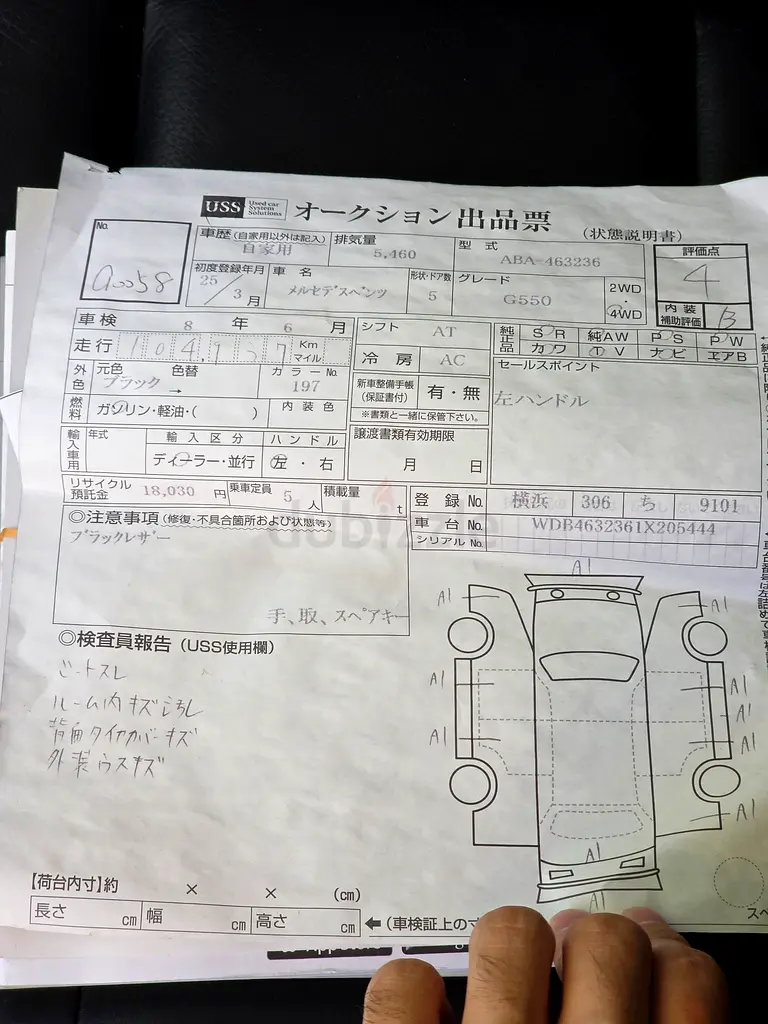 Mercedes G550 Japanese no accidents - Image 15