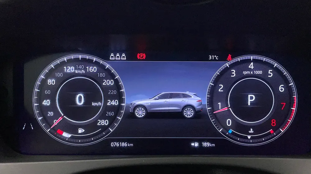 AED 1,565/month | 0 DP | Free 1 Year Warranty | Service History | 30 Day Return | JAGUAR F PACE 2020 - Image 9