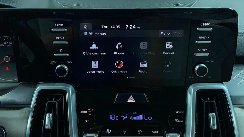 AED 1,097/month | 0 DP | Free 3 Months Warranty | Service History | 30 Day Return | KIA SORENTO 2021 - Image 8