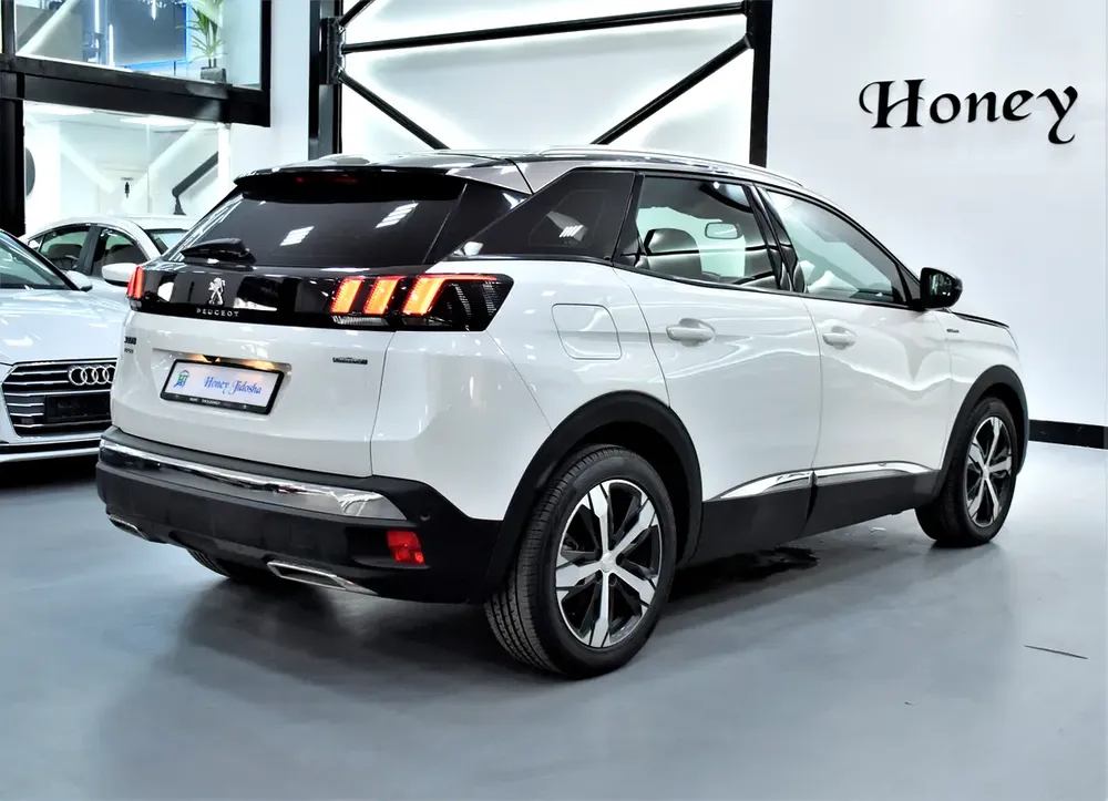 AED 1,077 EMi at 0% DP | Peugeot 3008 Turbo GT-Line ( 2020 Model ) in White Color GCC Specs - Image 7