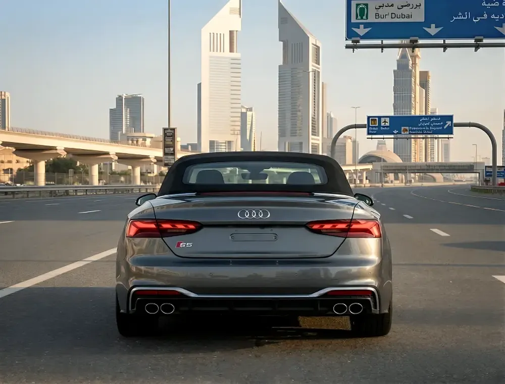 AED 3,400 Monthly No down payment - 2023 Audi S5 3.0 TFSI quattro - American Specs - Convertible - Image 4