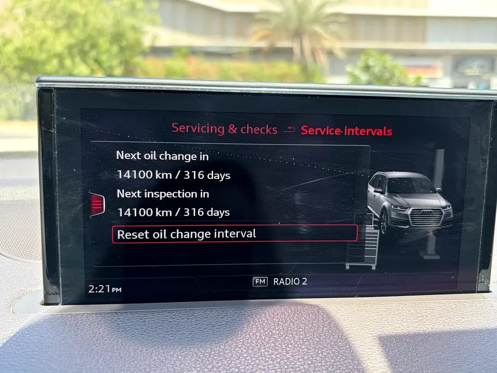 2018 Audi Q7 45 TFSI Quattro | GCC Spec | High Spec | FSH | Just Serviced | 360 Camera - Image 19