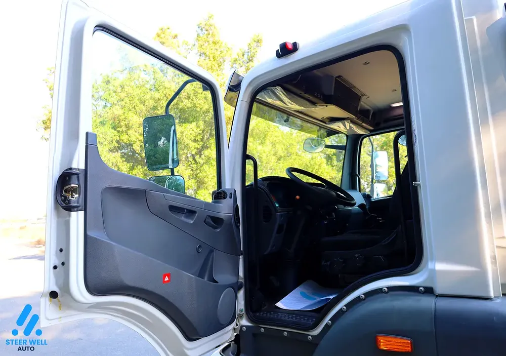 2023 Fuso FJ Truck 6.4L Diesel RWD Bare Chassis  | White | 12 Ton - Image 13