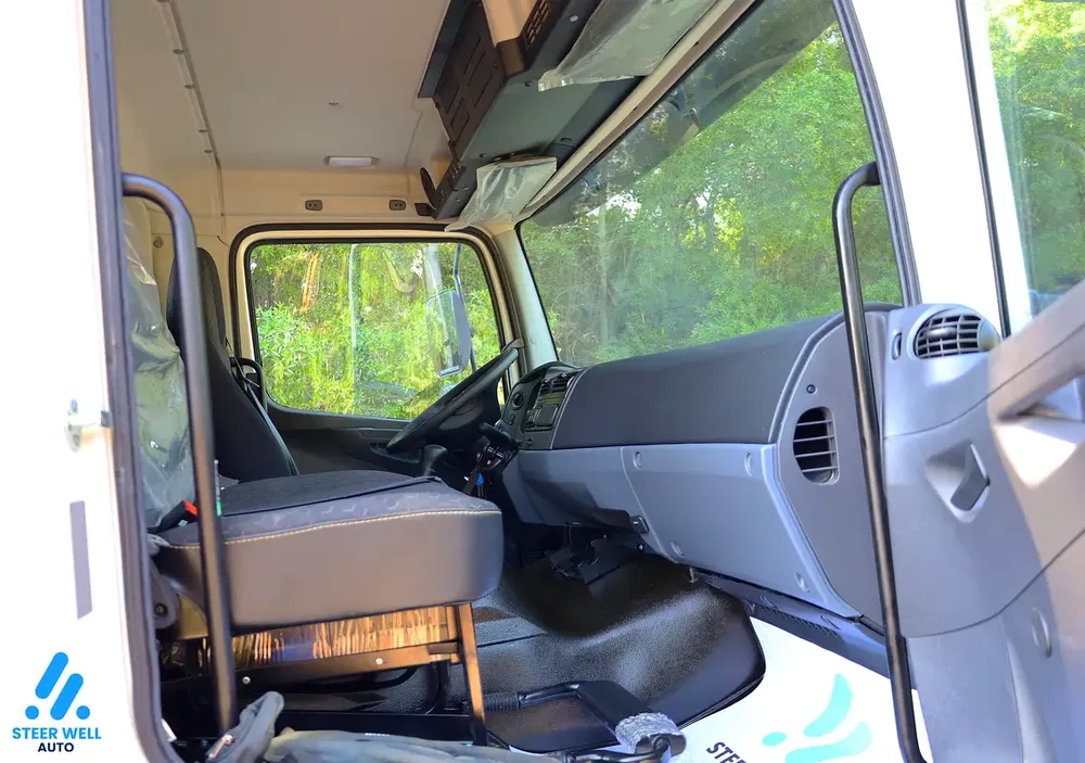 2023 Fuso FJ Truck 6.4L Diesel RWD Bare Chassis  | White | 12 Ton - Image 15