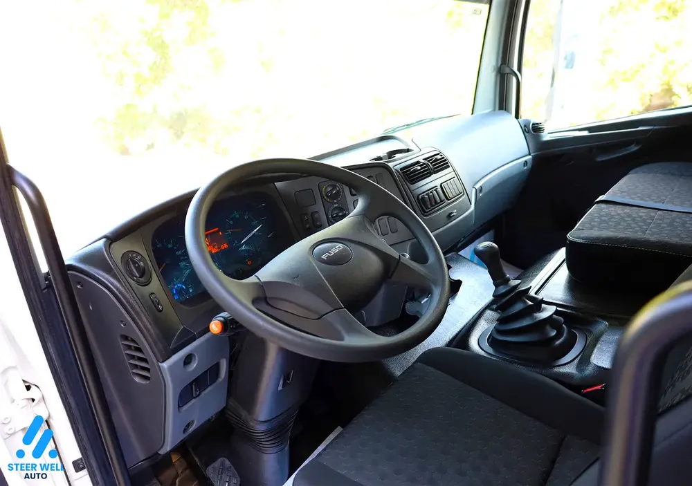 2023 Fuso FJ Truck 6.4L Diesel RWD Bare Chassis  | White | 12 Ton - Image 17