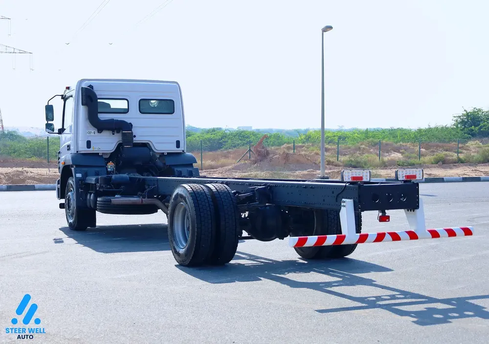 2023 Fuso FJ Truck 6.4L Diesel RWD Bare Chassis  | White | 12 Ton - Image 6