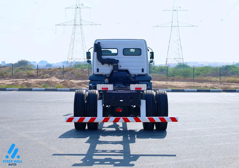 2023 Fuso FJ Truck 6.4L Diesel RWD Bare Chassis  | White | 12 Ton - Image 7
