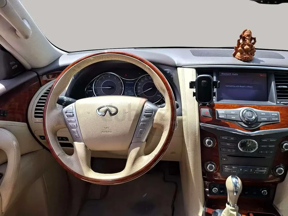 AED 2640/month | 2016 Infiniti QX80 8S Luxury | GCC Specs | Ref#458746 - Image 10