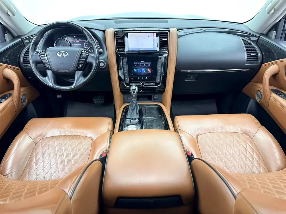 2021 Infiniti QX80 Sensory Proactive, 1 Year Warranty Unlimited Km, Infiniti FSH, GCC - Image 10