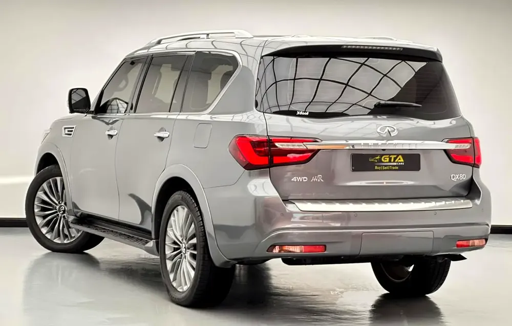 2021 Infiniti QX80 Sensory Proactive, 1 Year Warranty Unlimited Km, Infiniti FSH, GCC - Image 4