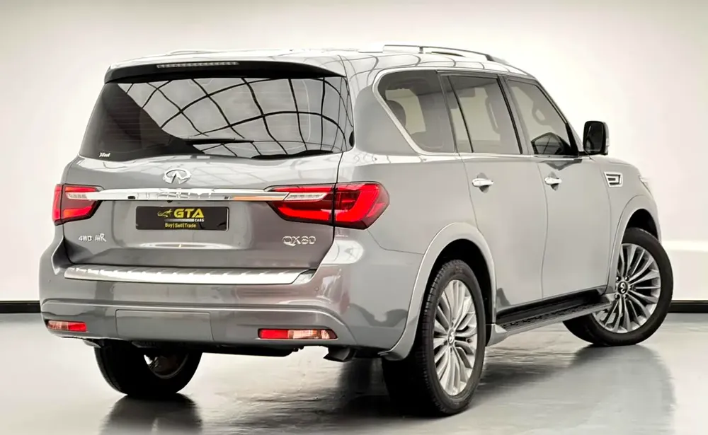 2021 Infiniti QX80 Sensory Proactive, 1 Year Warranty Unlimited Km, Infiniti FSH, GCC - Image 6
