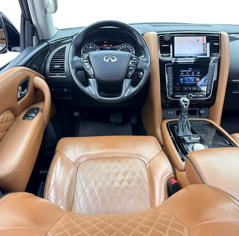 2021 Infiniti QX80 Sensory Proactive, 1 Year Warranty Unlimited Km, Infiniti FSH, GCC - Image 8