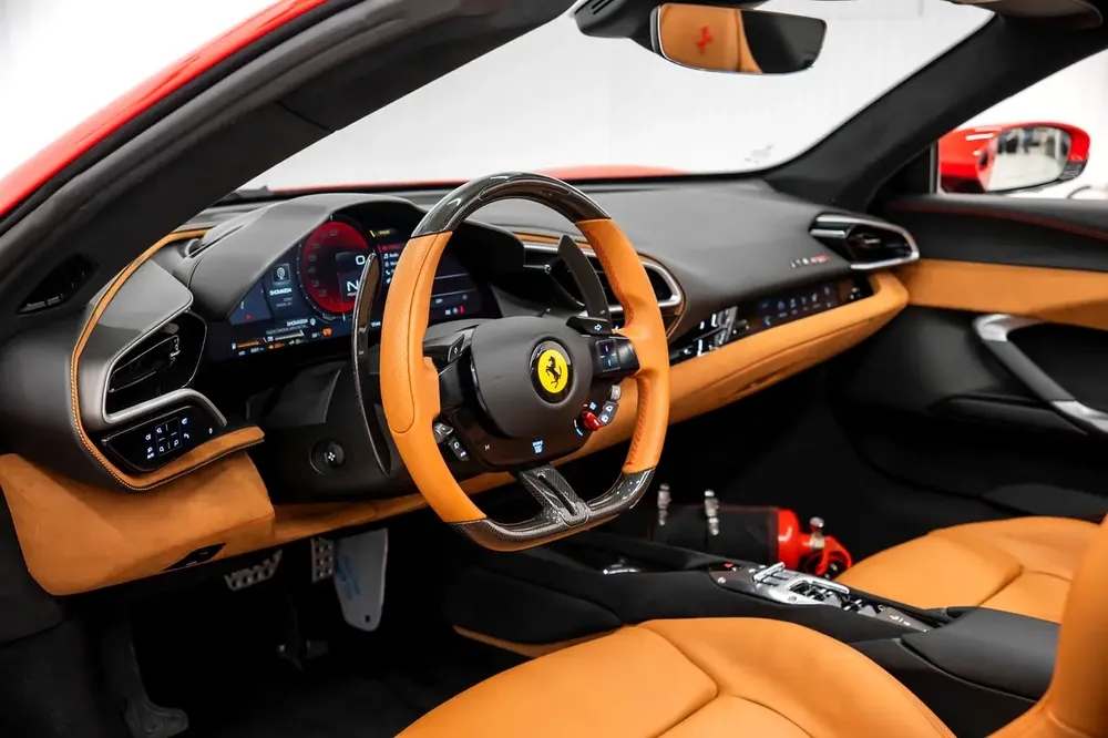 GCC SPECS AL TAYER WARRANTY UNTIL 2028 - 2023 FERRARI 296 GTS V6 HYBRID 830 HP - Image 7