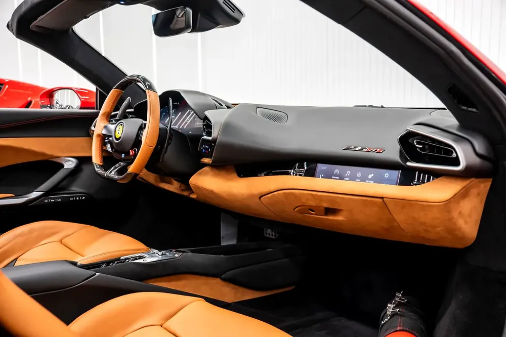 GCC SPECS AL TAYER WARRANTY UNTIL 2028 - 2023 FERRARI 296 GTS V6 HYBRID 830 HP - Image 9