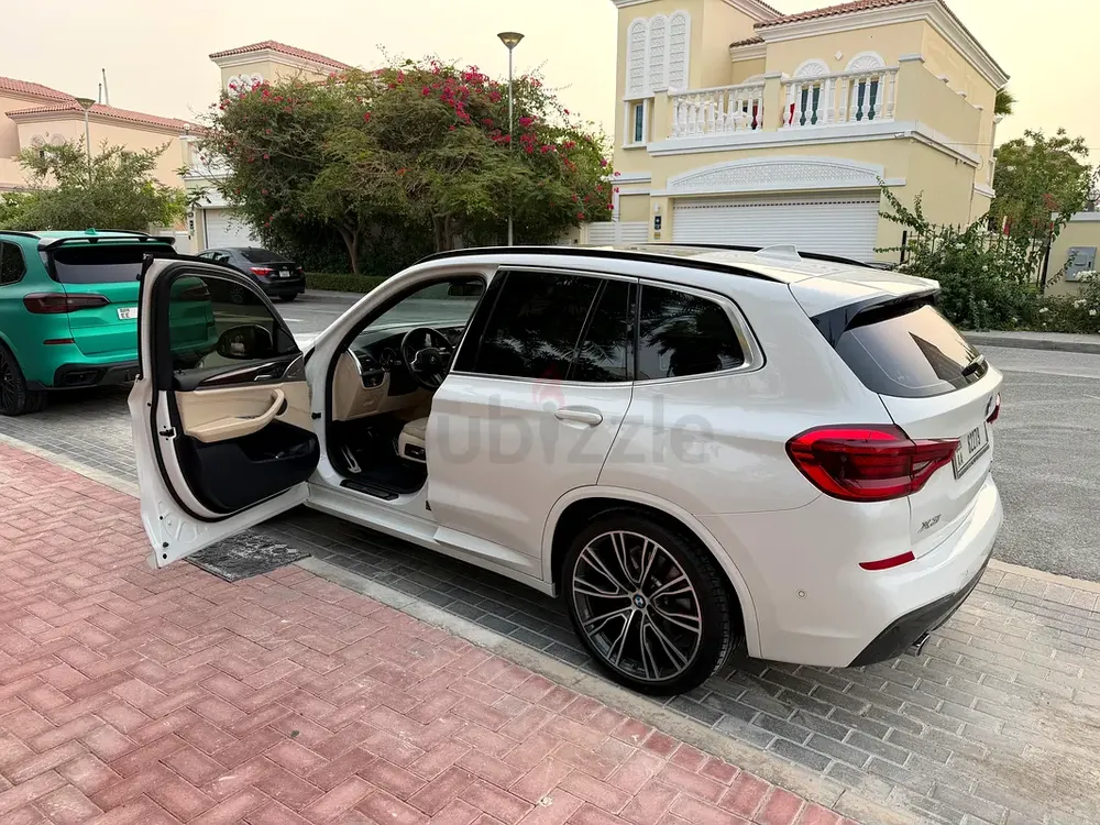 BMW X3 xDrive30i M Sport 2019 | GCC Specs | white interior - Image 15